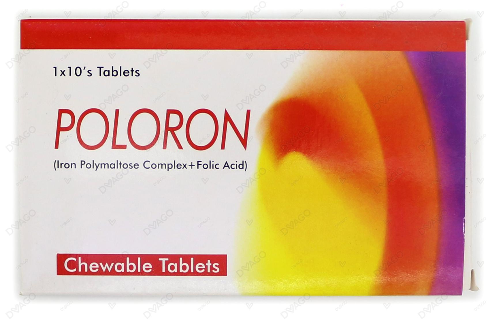 Poloron Tablets  (1 Box = 1 Strip)(1 Strip = 10 Tablets)