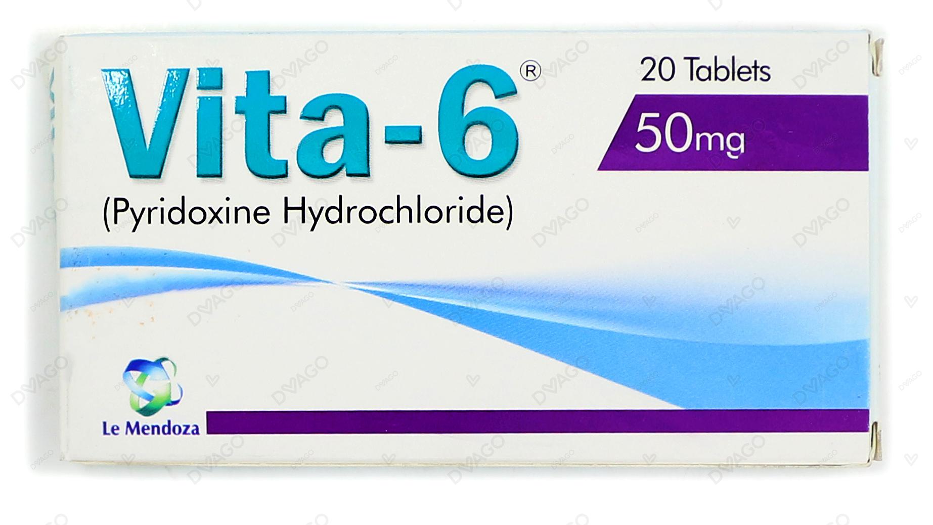 Vita-6 Tablets 50mg (1 Strip = 10 Tablets)