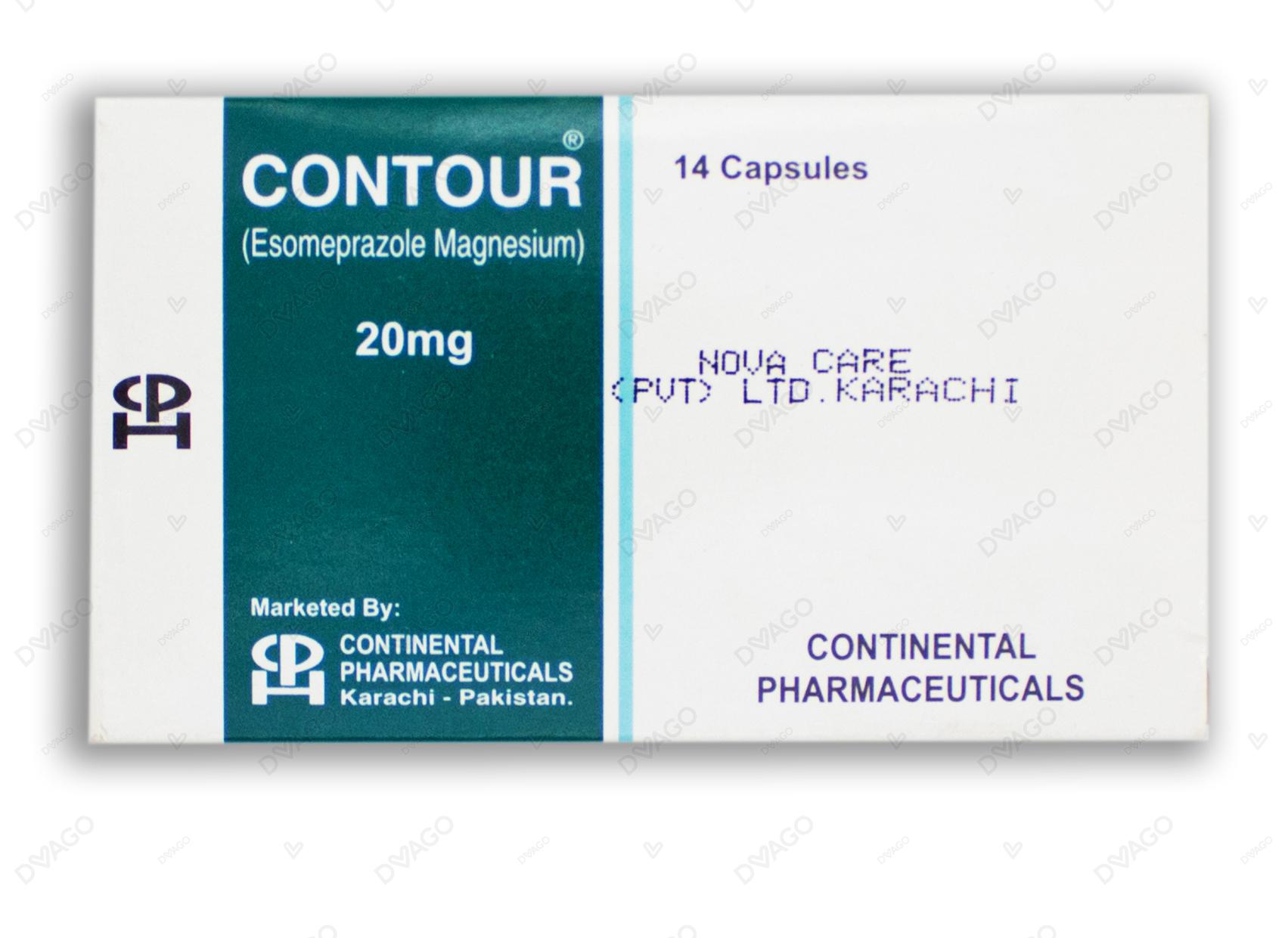 Contour Capsules 20mg (1 Box = 1 Strip)(1 Strip = 14 Capsules)