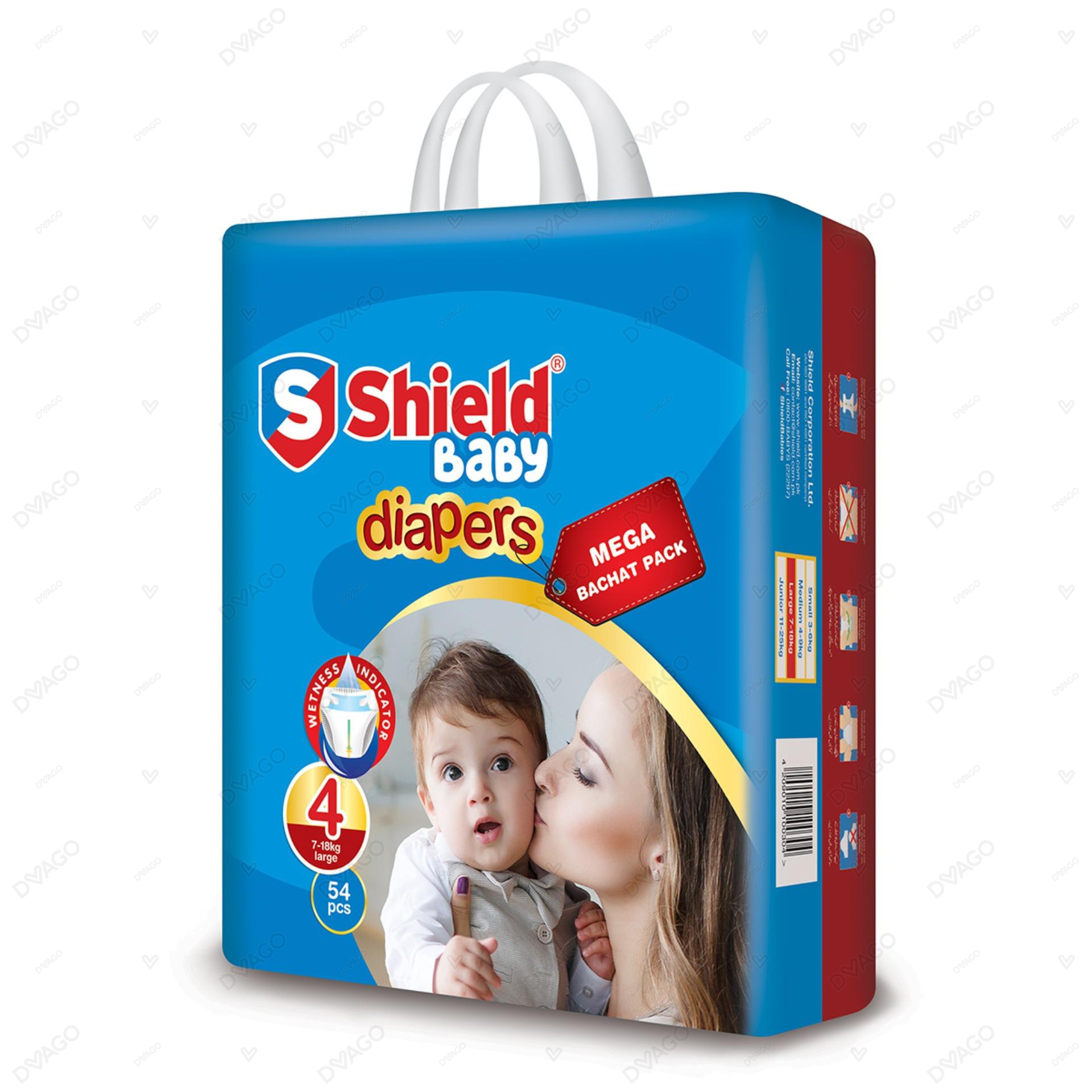 shield baby diapers mega bachat large pack size 4 54pcs Buy Online at