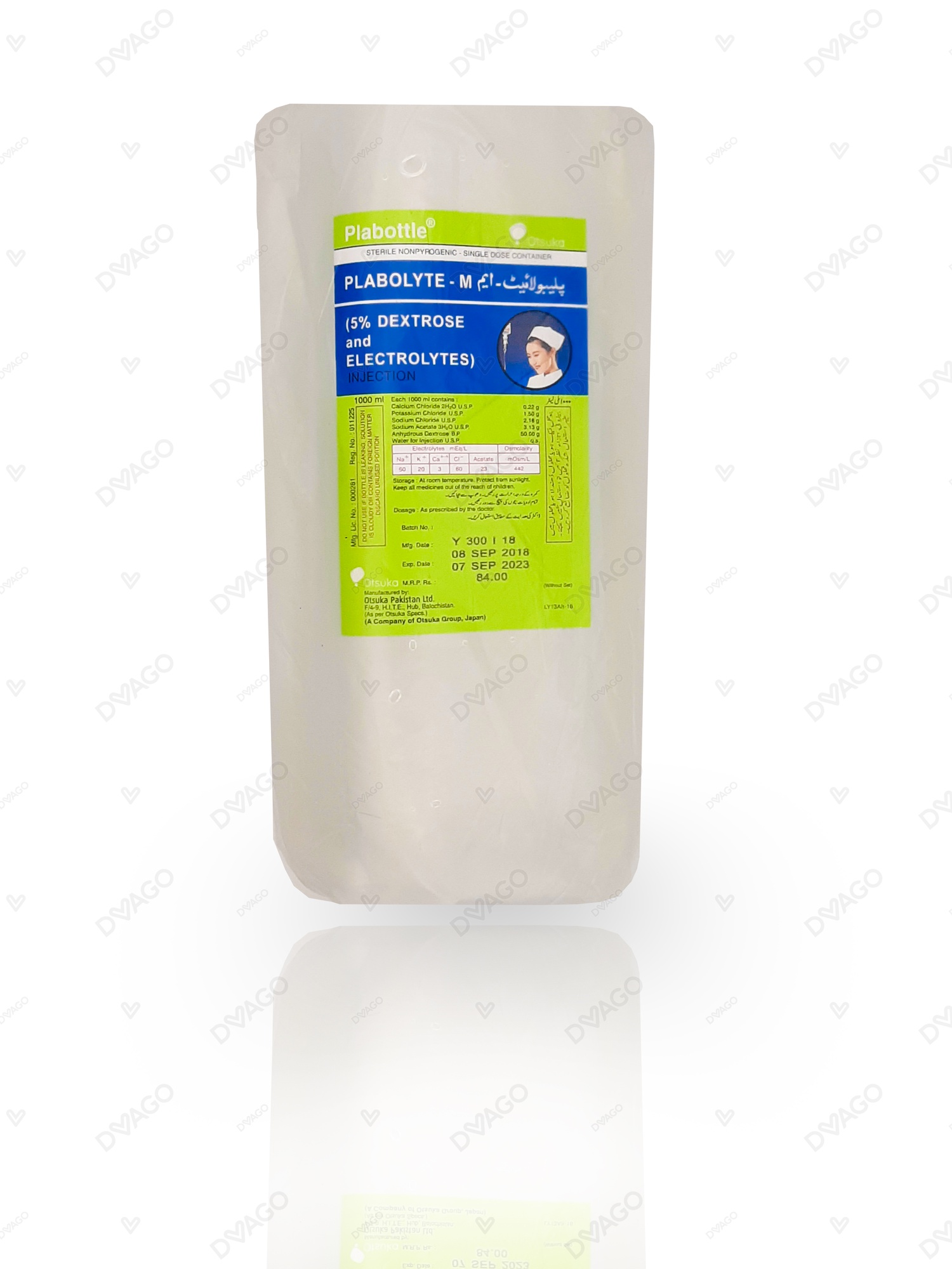 Plabolyte M Infusion 1000ml