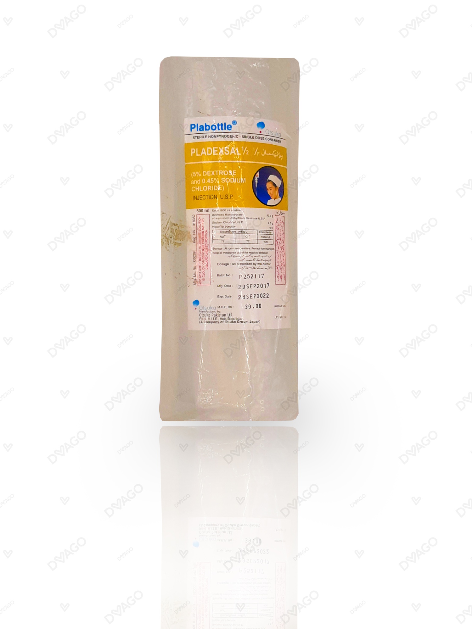 Pladexsal 1/2 Infusion 500ml