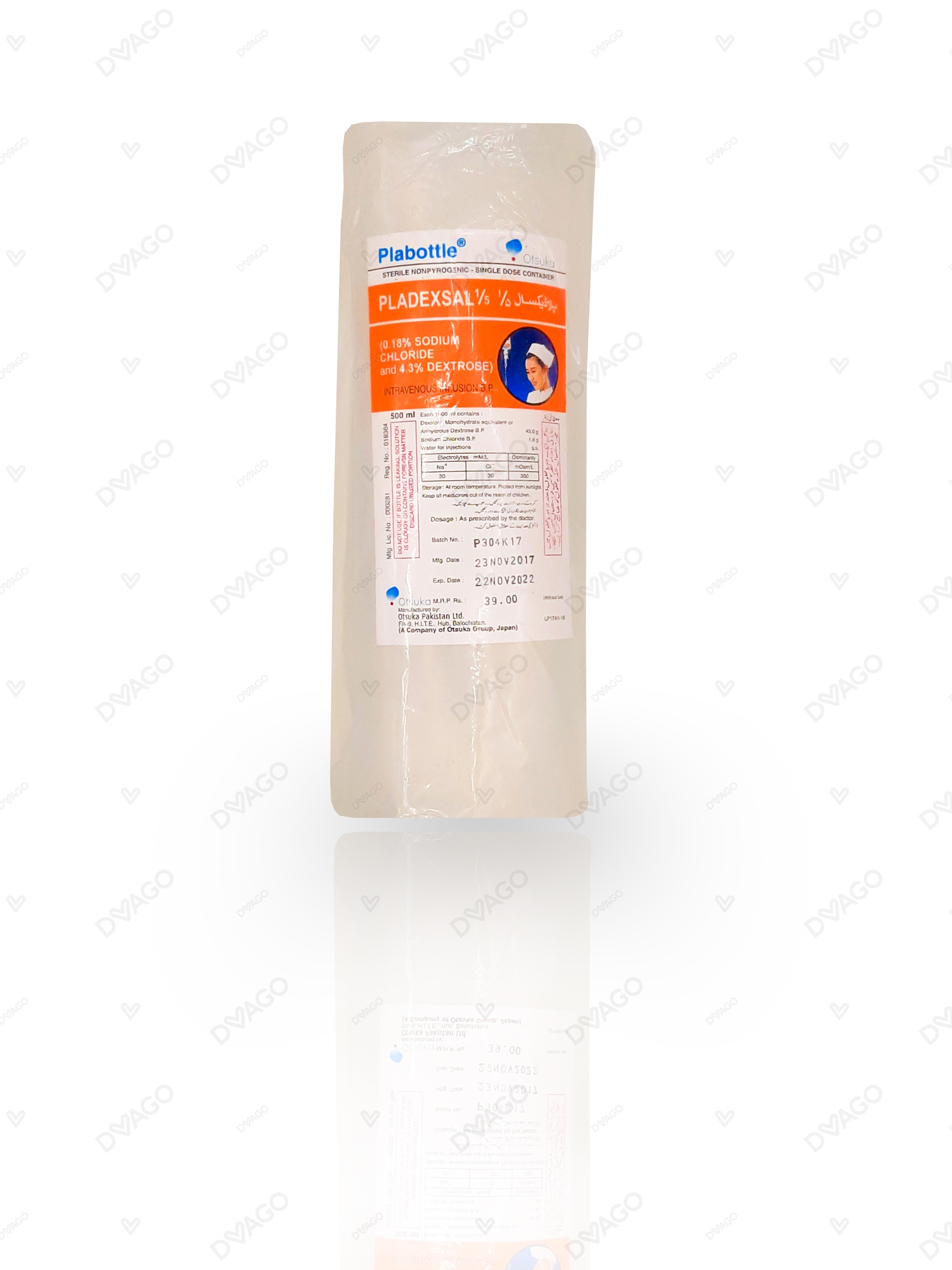 Pladexsal 1/5 Infusion 500ml