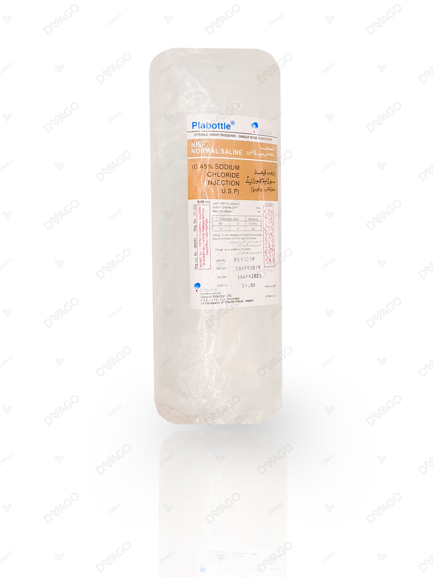 Normal Saline Injection 500ml