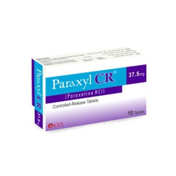 Paraxyl Cr Tablets 37.5Mg (1 Box = 1 Strip) (1 Strip = 10 Tablets)