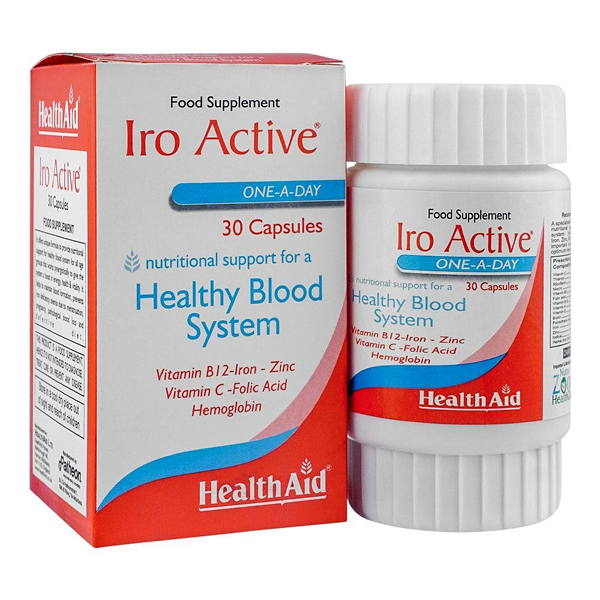 Healthaid Iro Active Capsules (1 Box = 30 Capsules)