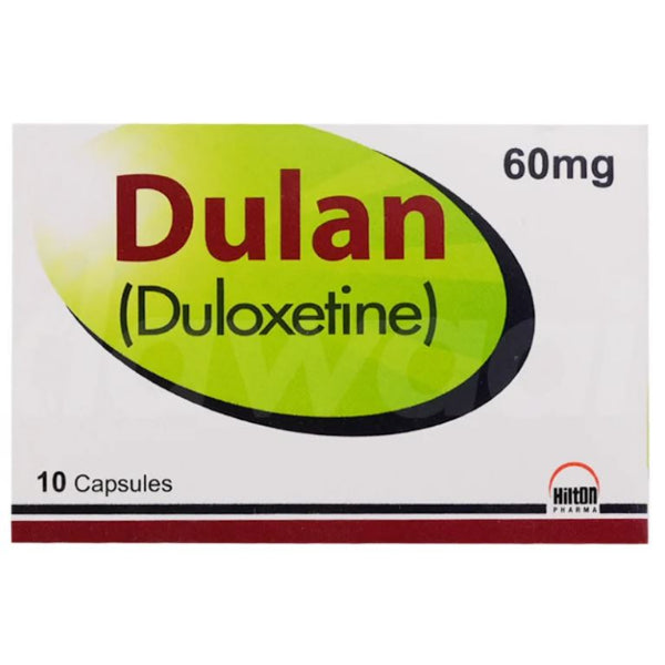 Dulan Capsules 60Mg (1 Box = 2 Strips) (1 Strip = 10 Tablets)