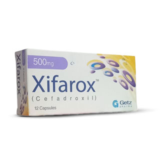 Xifarox Capsules 500mg (1 Box = 2 Strips) (1 Strip = 6 Capsules)