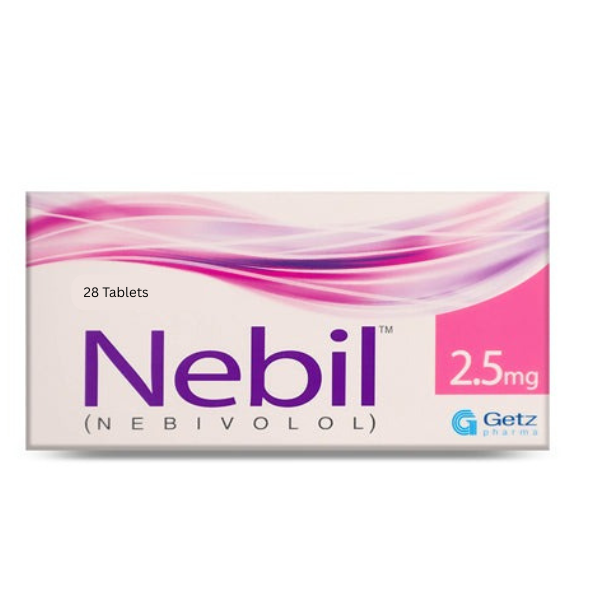 Nebil Tablets 2.5Mg (1 Box = 4 Strips) (1 Strip = 7 Tablets)