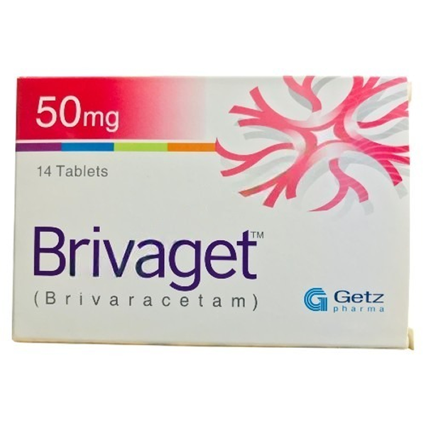 Brivaget Tablets 50mg (1 Box = 2 Strips) (1 Strip = 7 Tablets)
