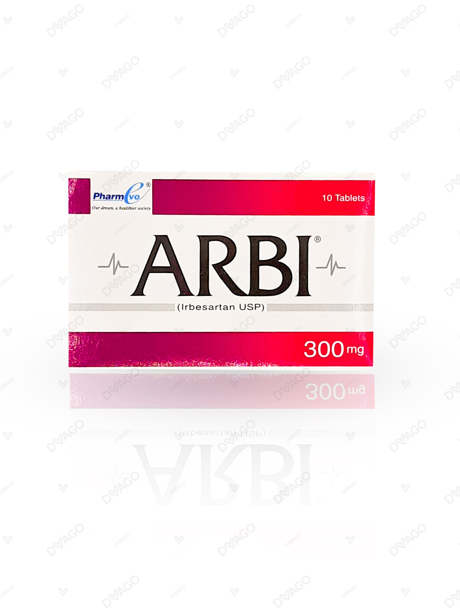 Arbi Tablets 300Mg (1 Box = 1 Strip)(1 Strip = 10 Tablets)