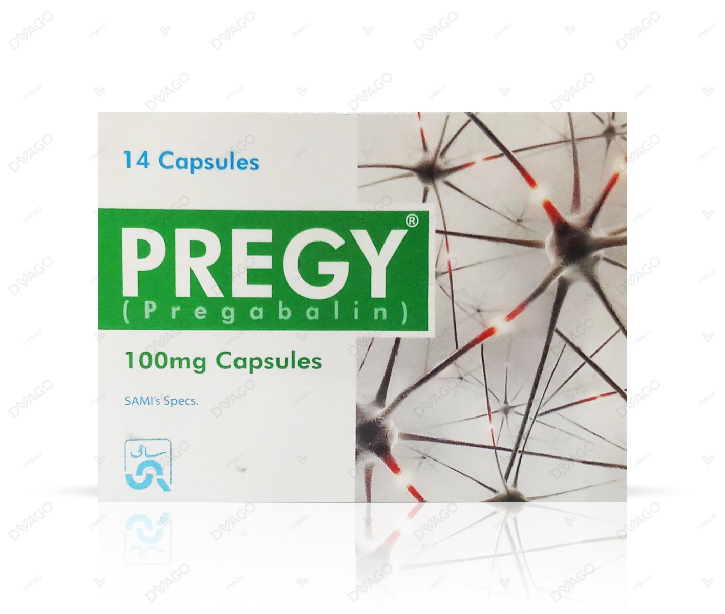 Pregy Capsules 100mg  (1 Strip = 7 Capsules)