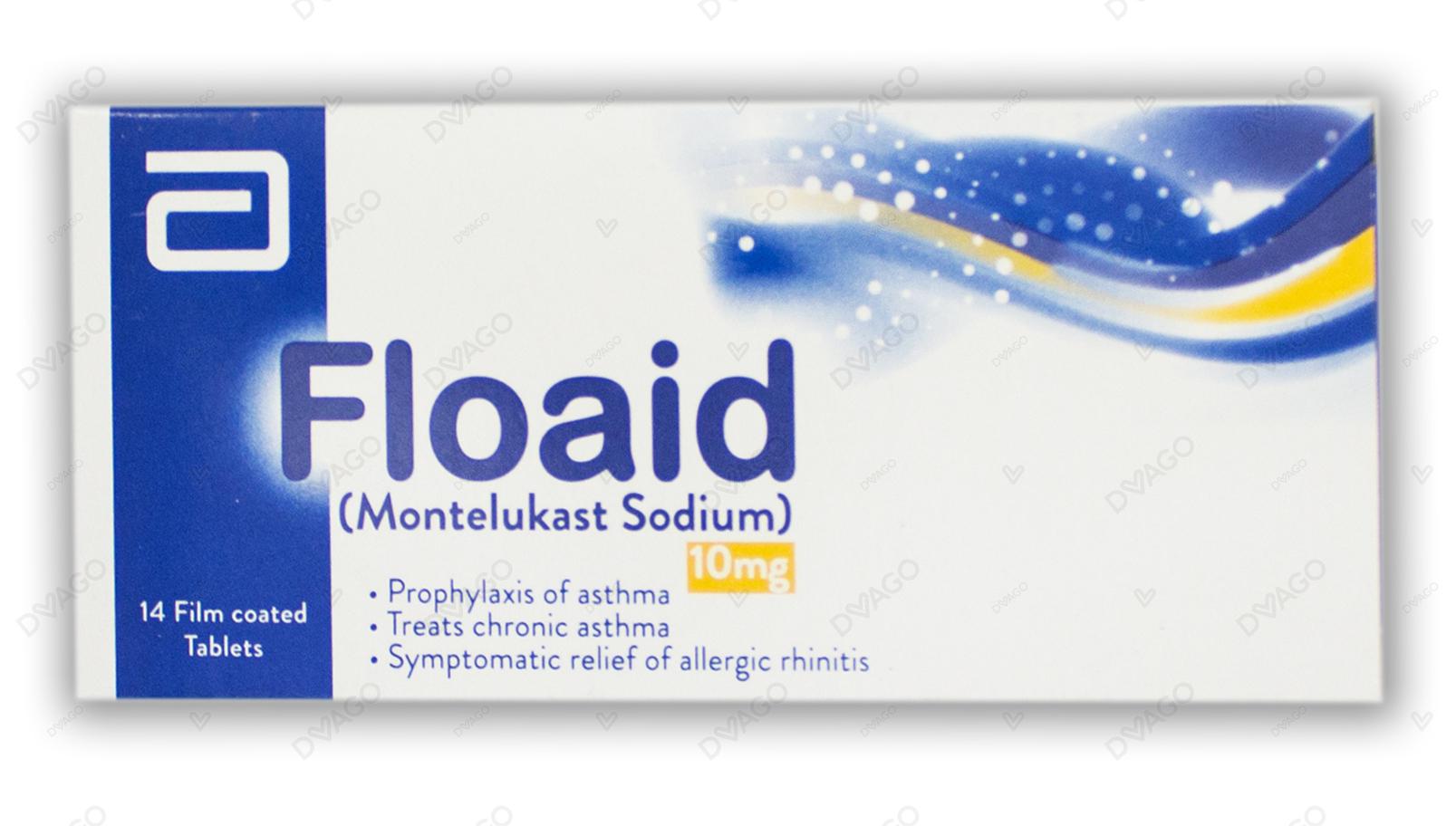 Floaid Chewable Tablets 10Mg (1 Box = 2 Strips) (1 Strip = 7 Tablets)