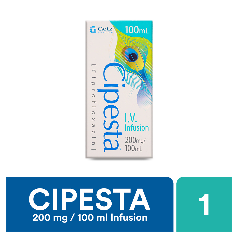 Cipesta 100ml IV Infusion 200mg/100ml (1 Box = 1 Infusion)