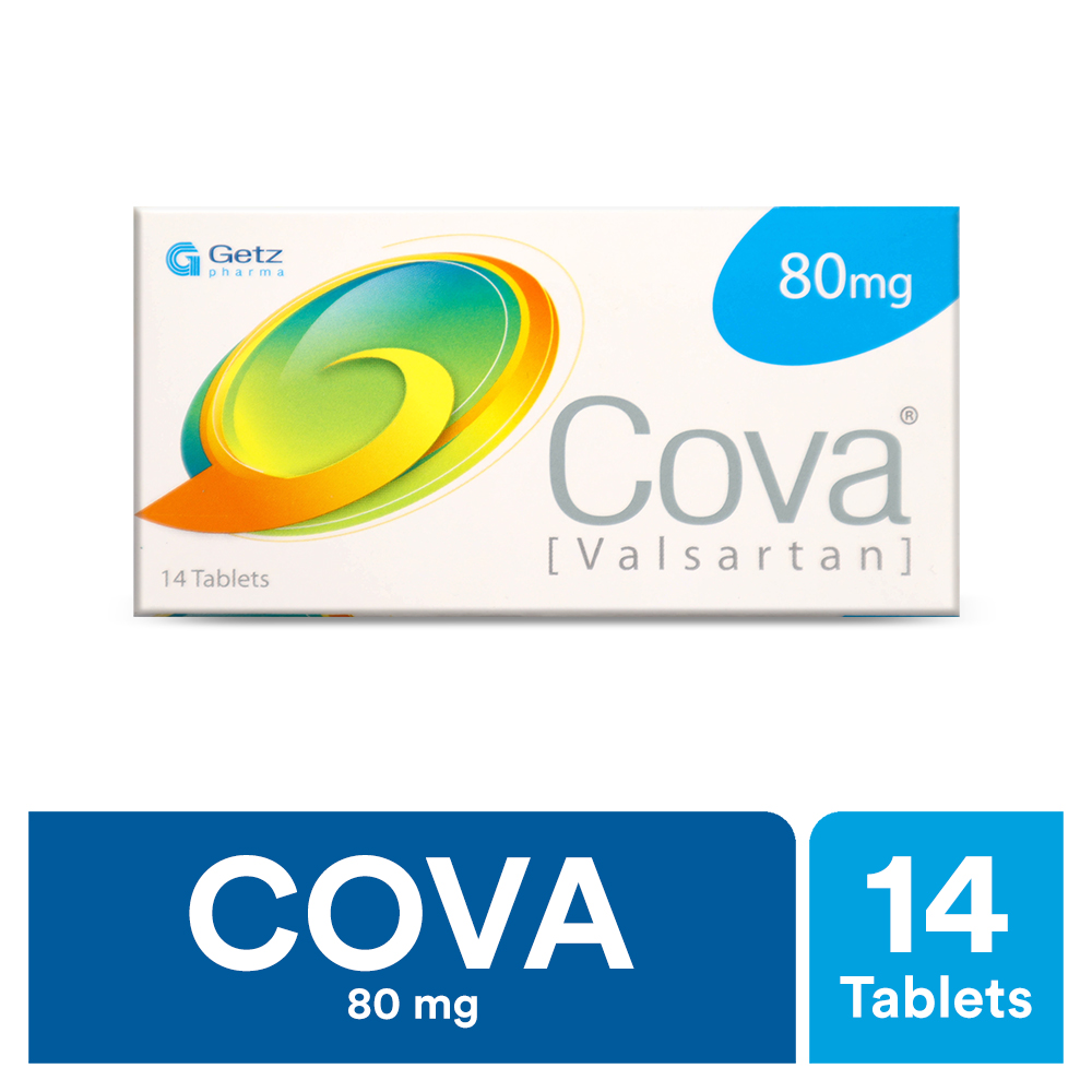 Cova Tablets 80mg (1 Strip = 7 Tablets)