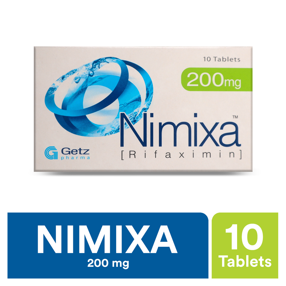 Nimixa Tablets 200mg (1 Box = 1 Strip)(1 Strip = 10 Tablets)