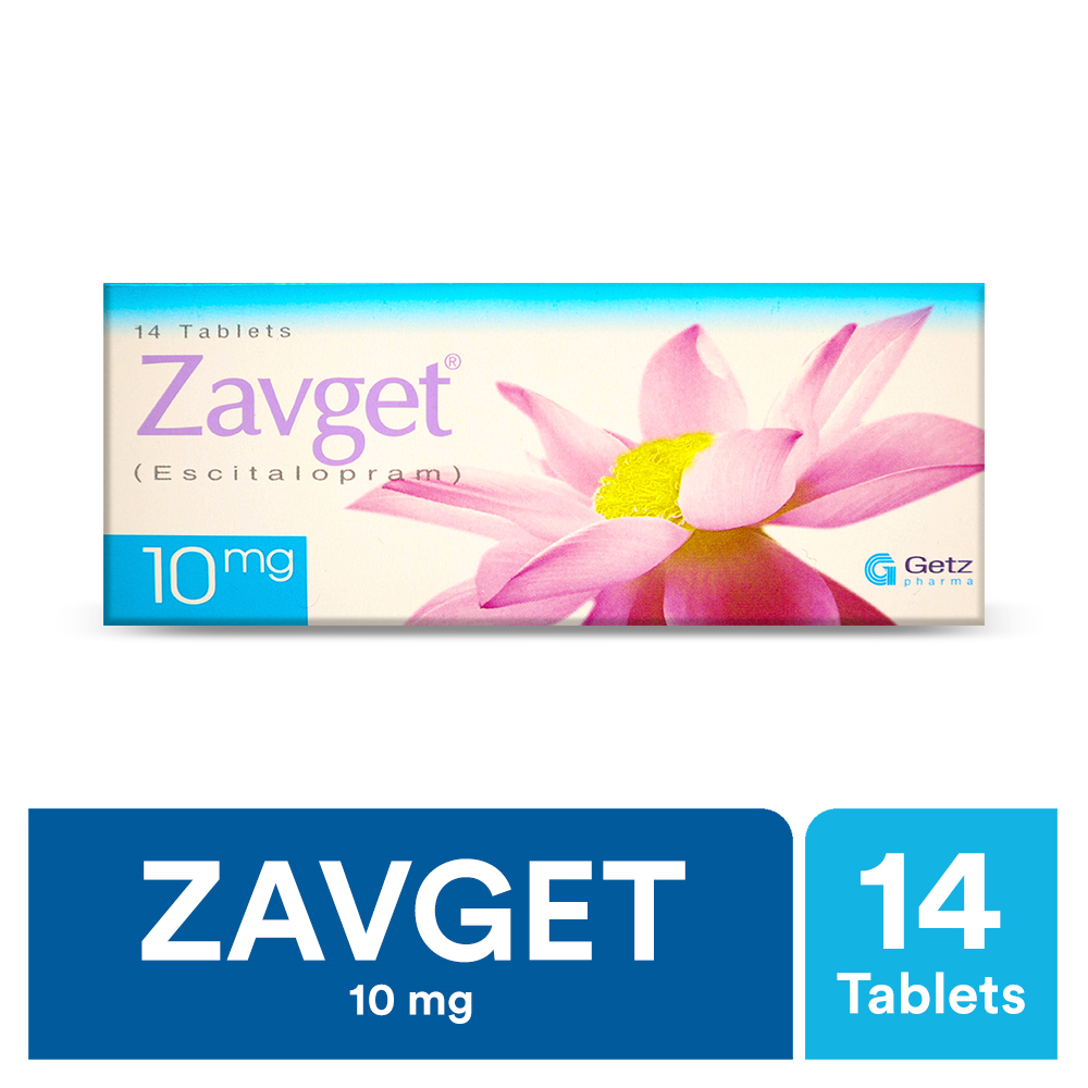 Zavget Tablets 10Mg  (1 Box = 1 Strip)(1 Strip = 14 Tablets)