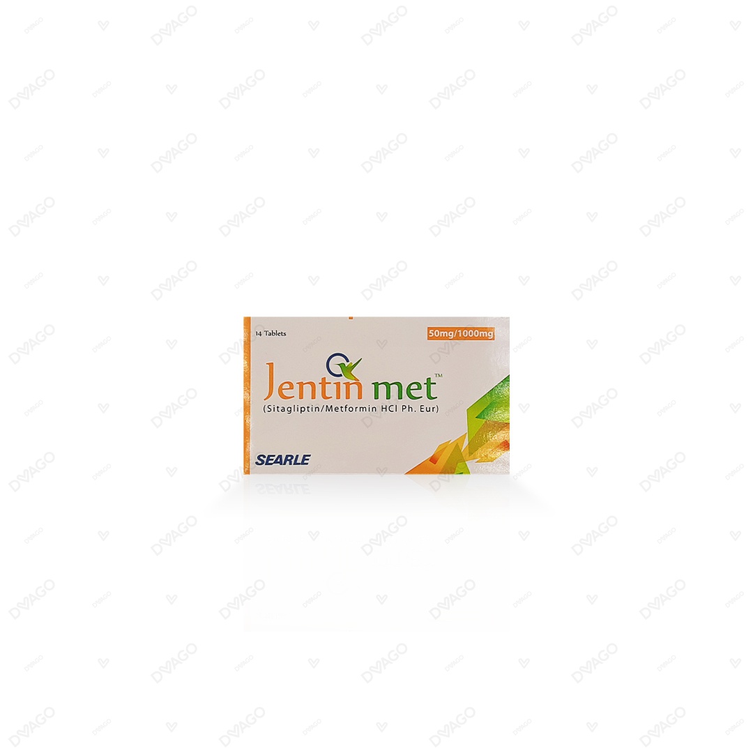Jentin Met Tablets 50/1000Mg  (1 Strip = 7 Tablets)