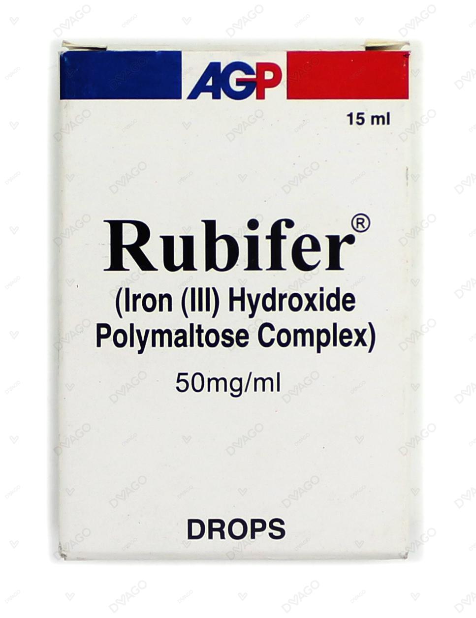 Rubifer 15ml Oarl Drops 50mg/ml
