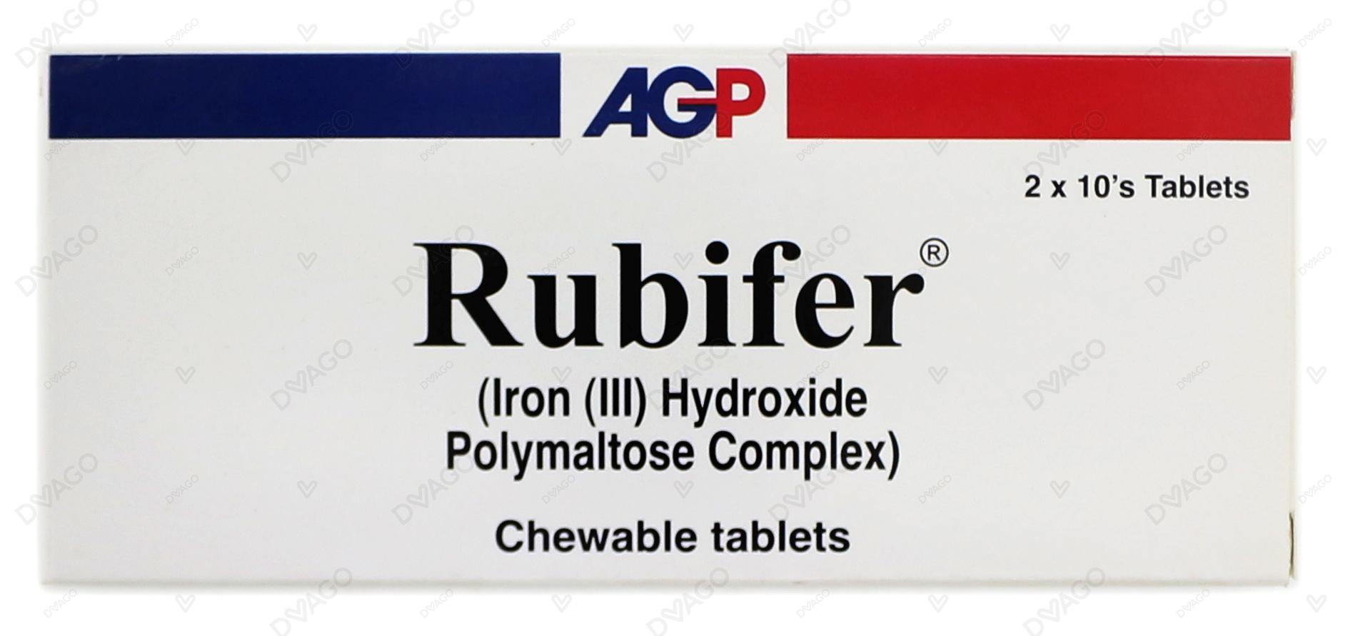 Rubifer Tablets (1 Strip = 10 Tablets)