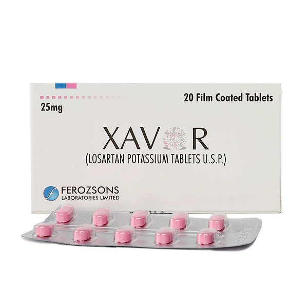 Xavor Tablets 25mg (1 Strip = 10 Tablets)