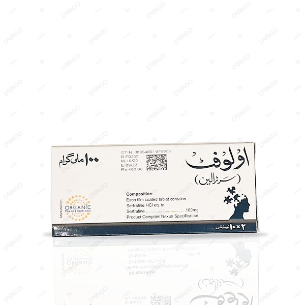 Oloft Tablets 100mg (1 Strip = 10 Tablets)