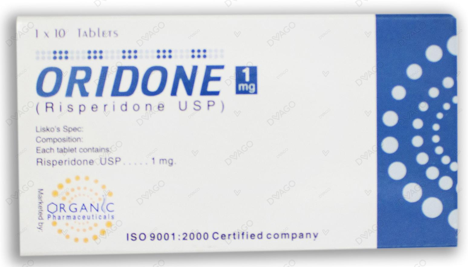 Oridone Tablets 1Mg (1 Box = 1 Strip)(1 Strip = 10 Tablets)