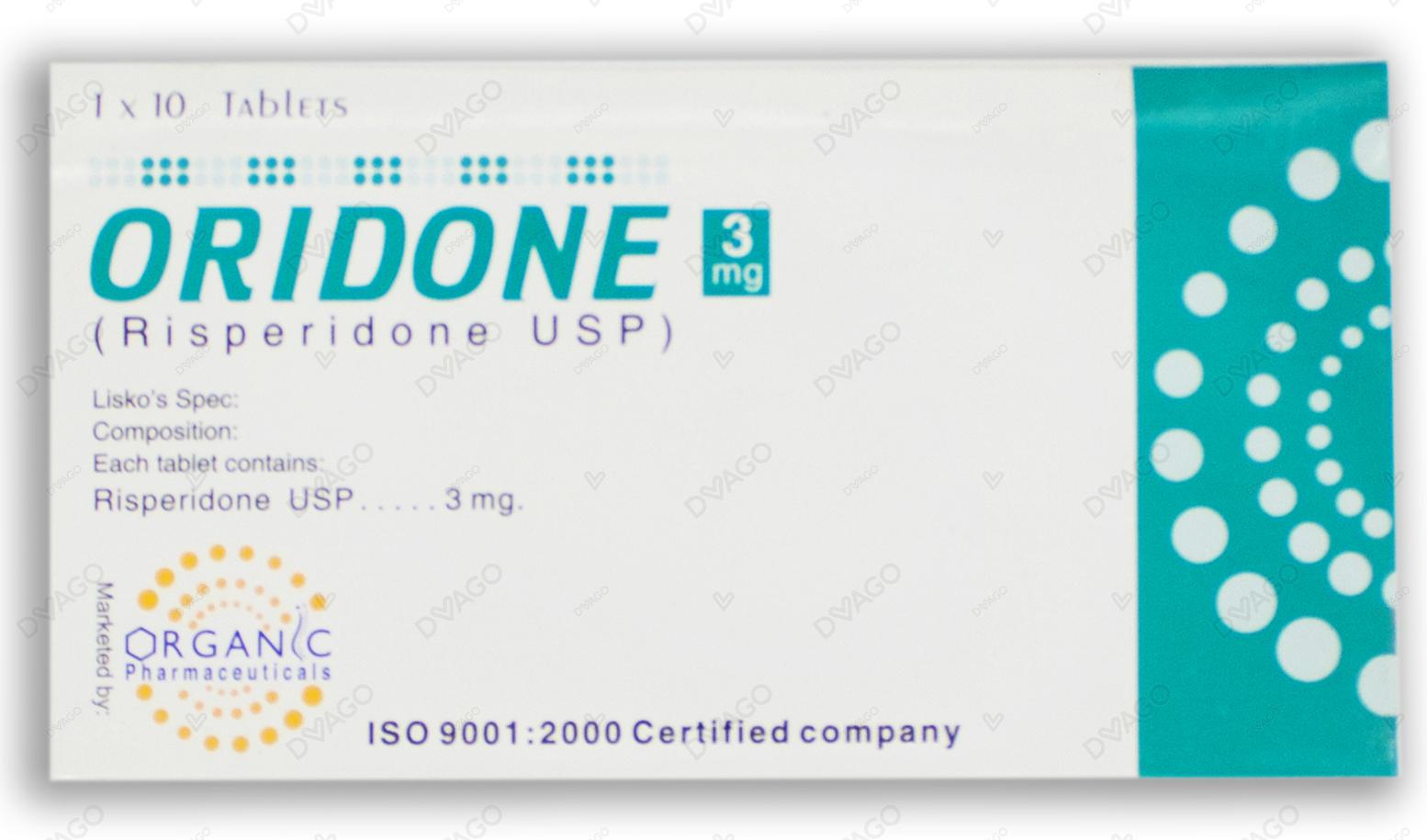 Oridone Tablets 3mg (1 Box = 1 Strip)(1 Strip = 10 Tablets)