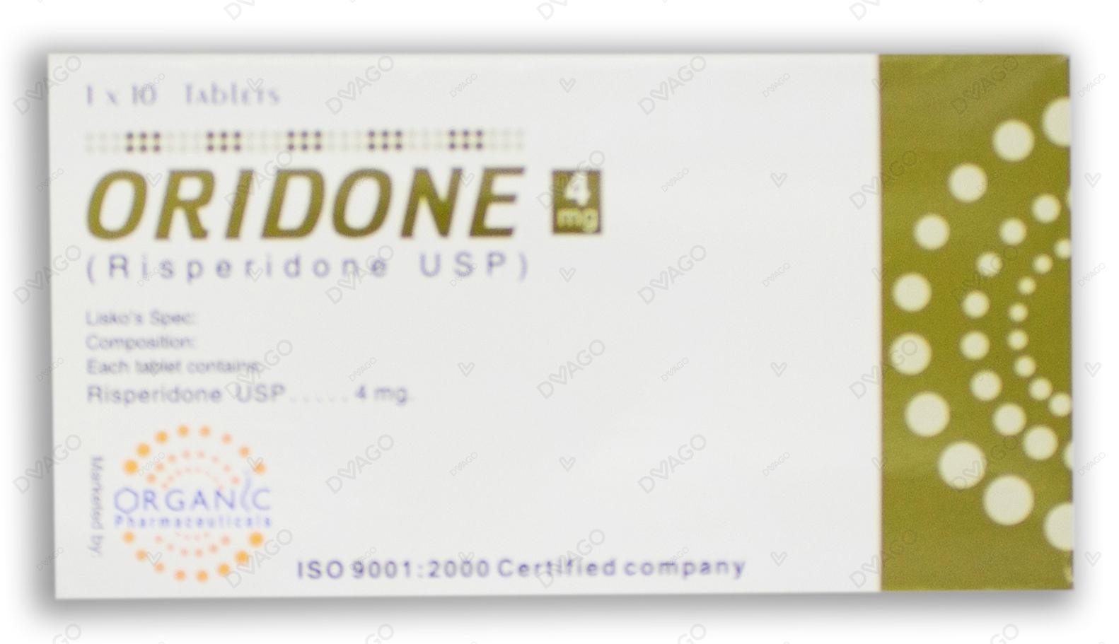 Oridone Tablets 4mg (1 Box = 1 Strip)(1 Strip = 10 Tablets)