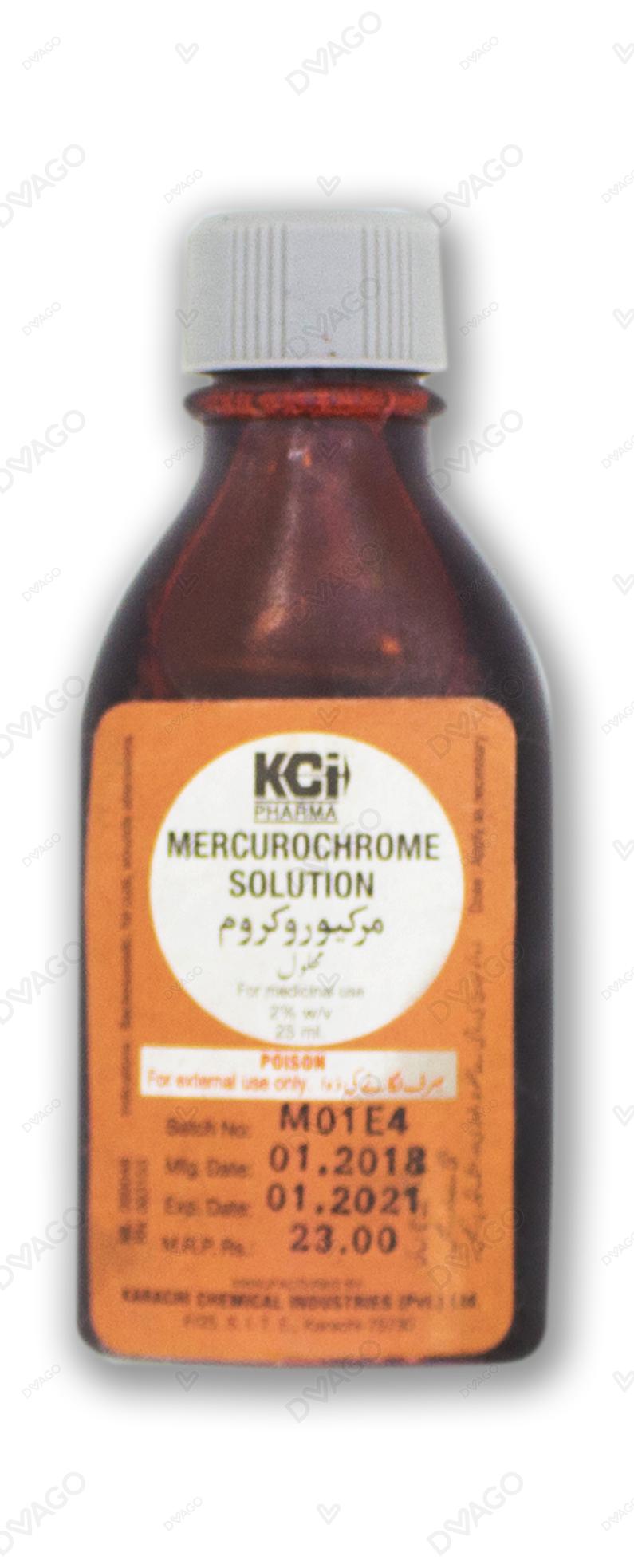 MERCUROCHROME 2 PERCENT 30 GM TOPICAL SOLUTION