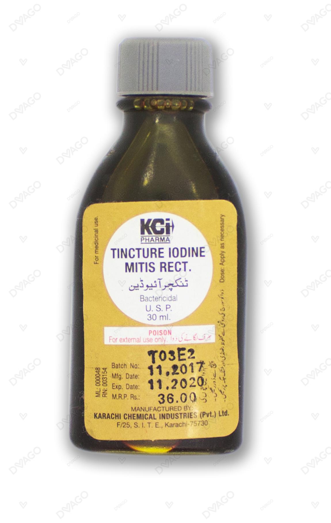 TINCTURE IODINE 30 ML SOLUTION