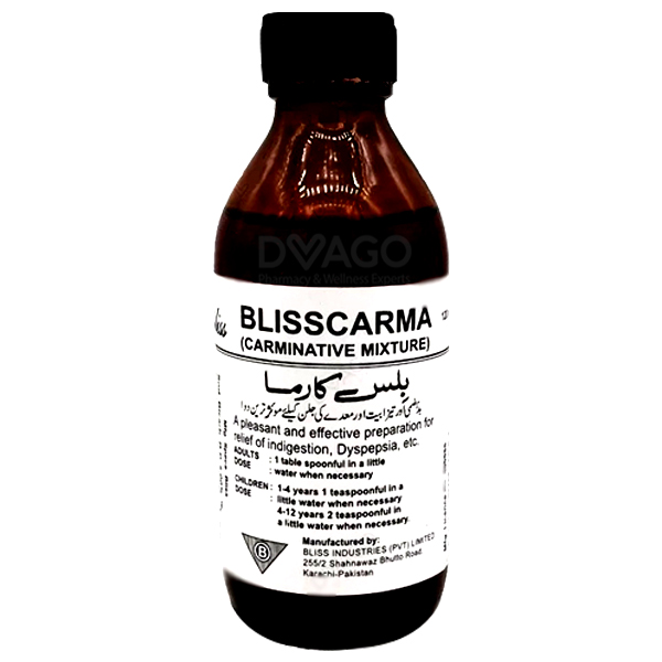 Blisscarma Carminative Mixture Adult 120Ml