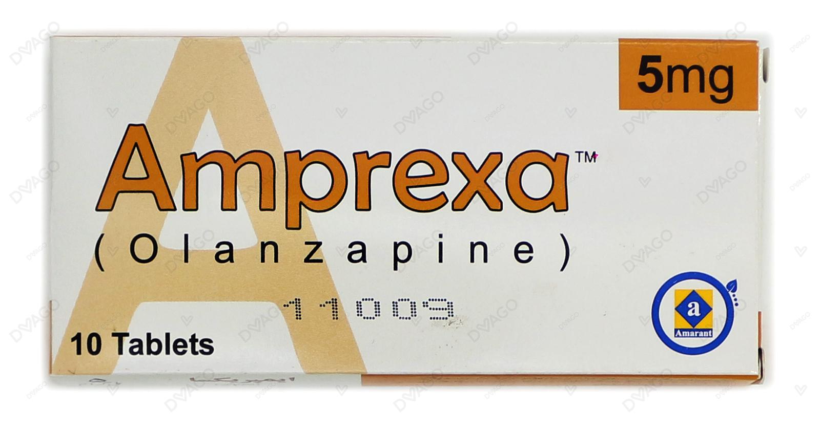 Amprexa Tablets 5mg (1 Box = 1 Strip) (1 Strip = 10 Tablets)