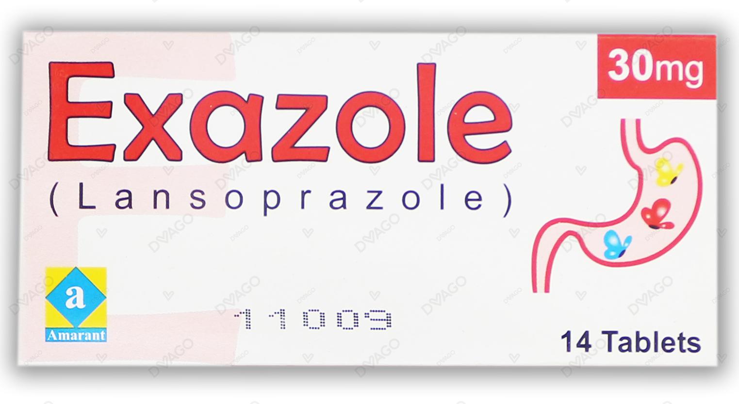 Exazole Tablets 30mg (1 Strip = 7 Tablets)