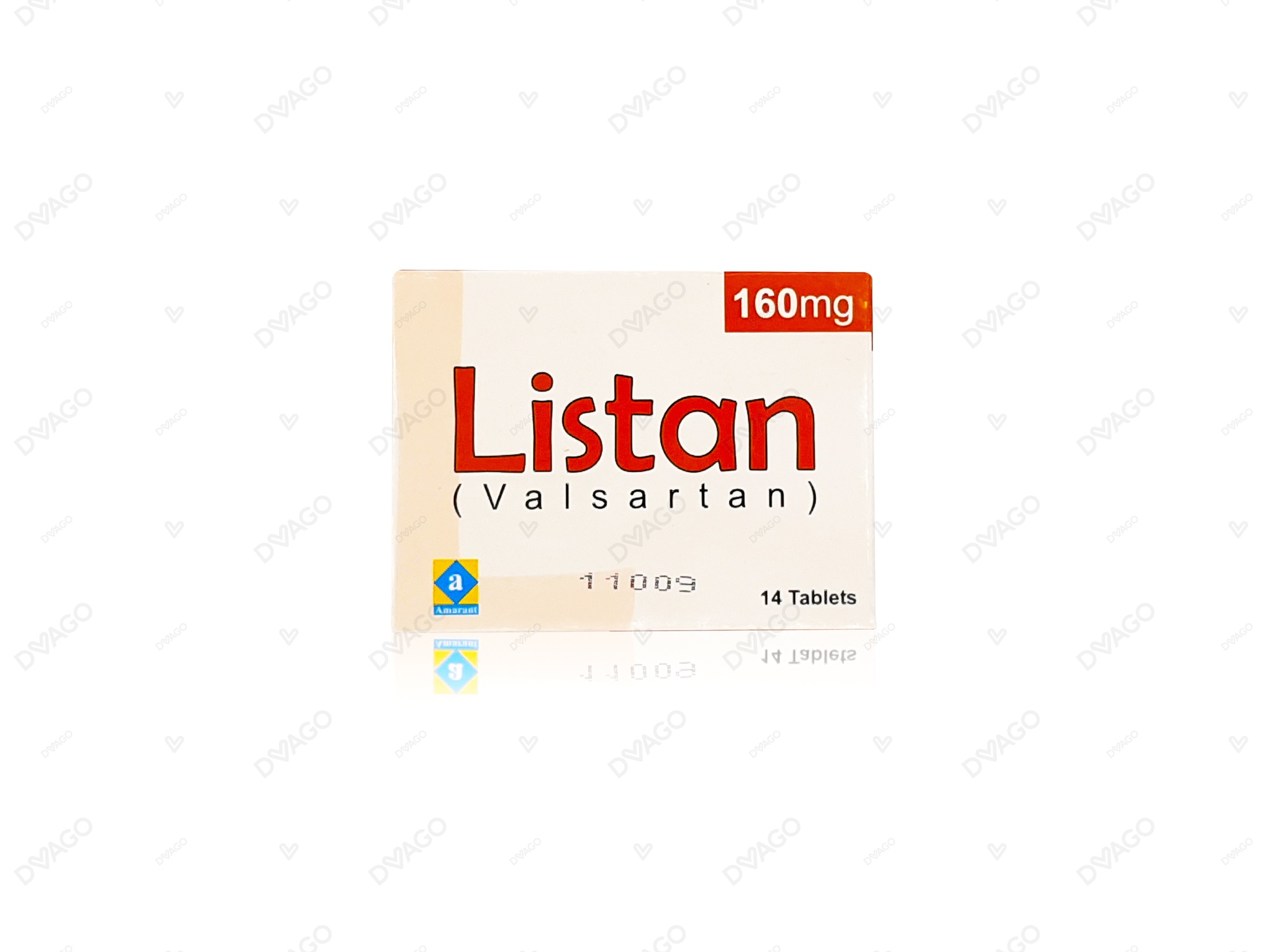 Listan Tablets 160mg (1 Strip = 7 Tablets)