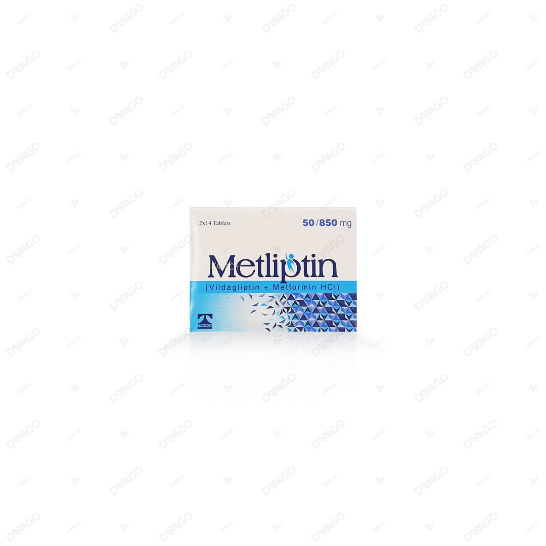 Metliptin Tablets 50Mg/850Mg (1 Strip = 14 Tablets)