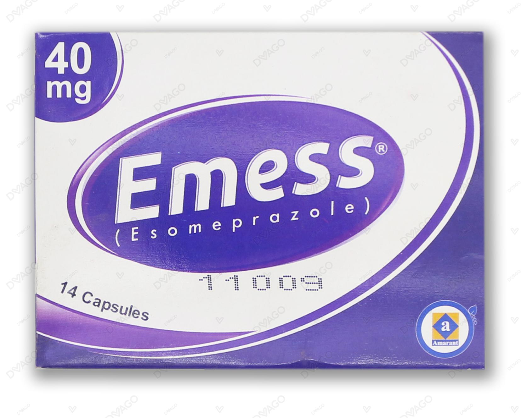 Emess Capsules 40Mg (1 Strip = 7 Capsules)