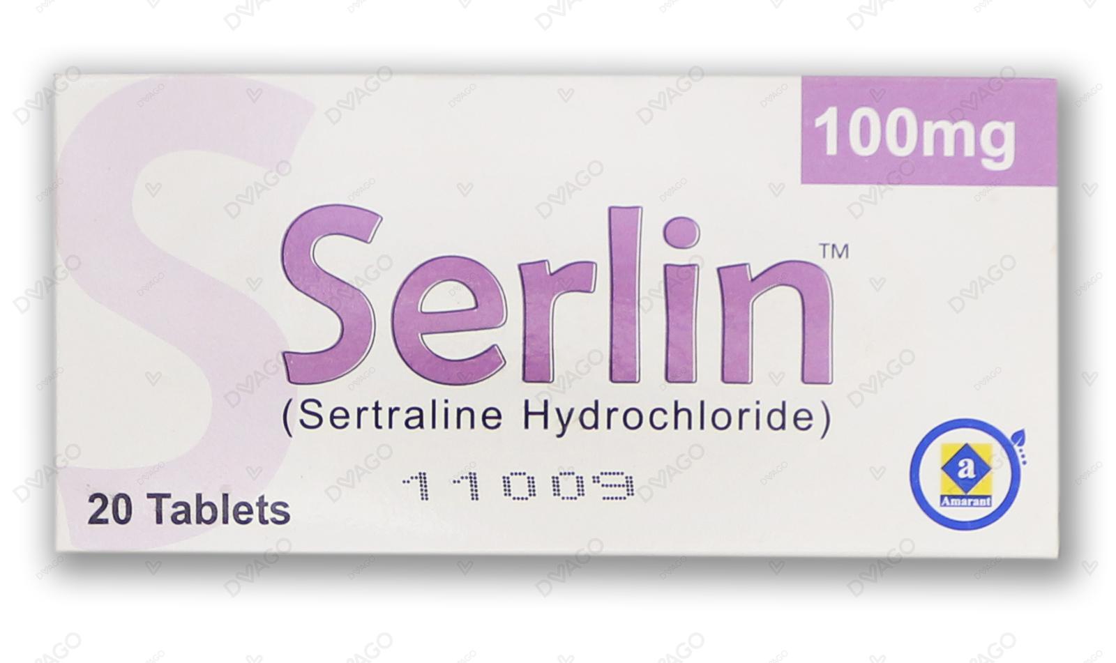 Serlin Tablets 100Mg (1 Strip = 10 Tablets)