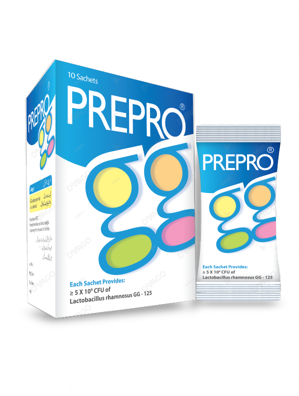 Prepro-gg Sachet 5 Billion Cfu (1 Box = 10 Sachets)