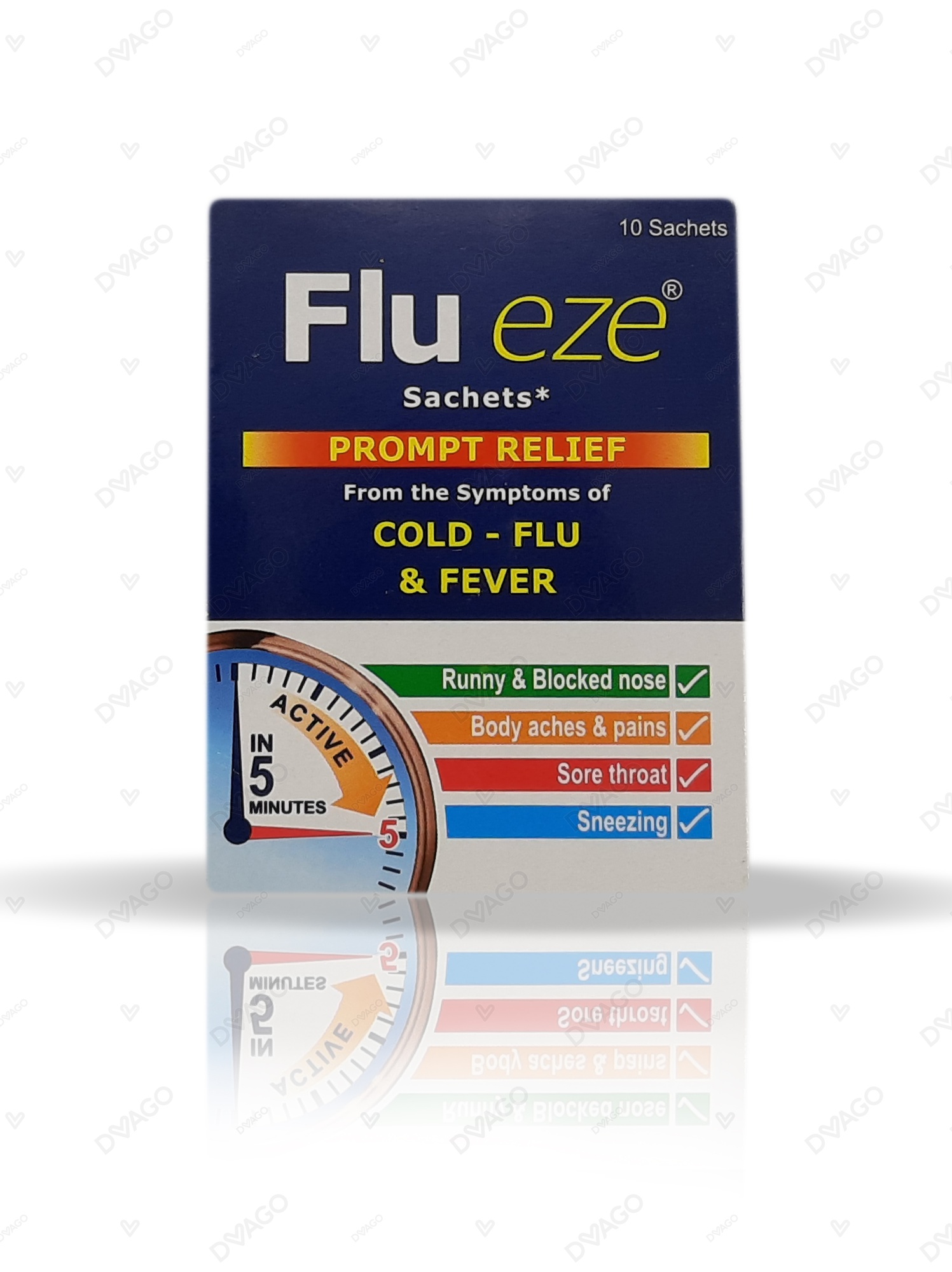 Flu Eze Sachets (1 Box = 10 Sachets)