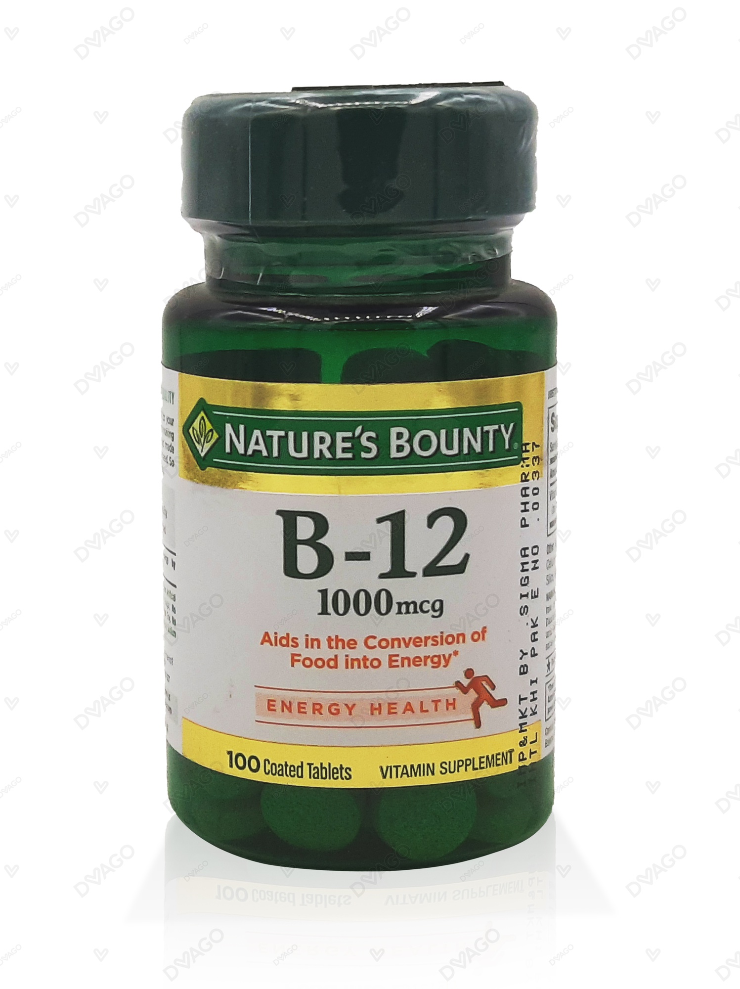NATURES BOUNTY B-12 1000MCG TABLETS 60s
