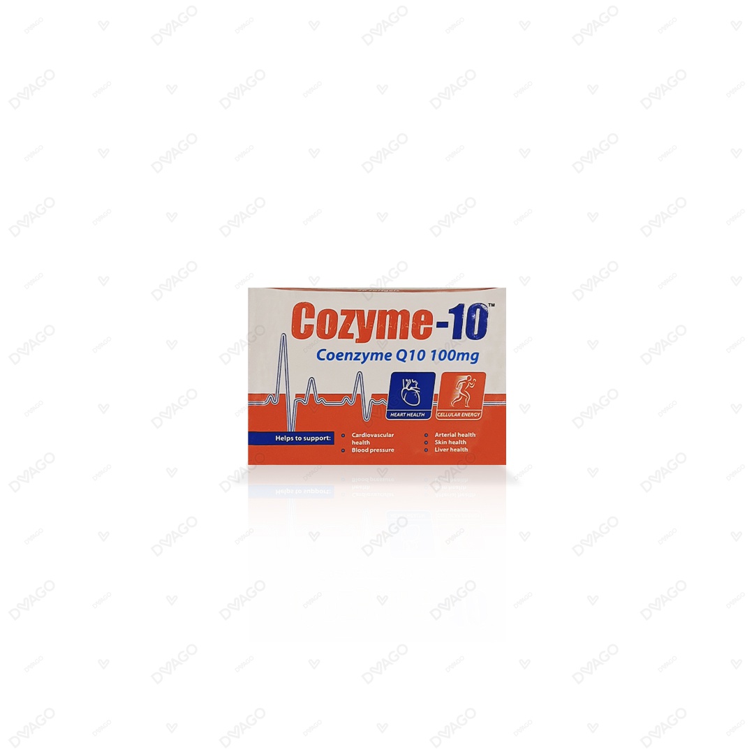 Cozyme-10 Softgel 100mg  (1 Strip = 10 Tablets)