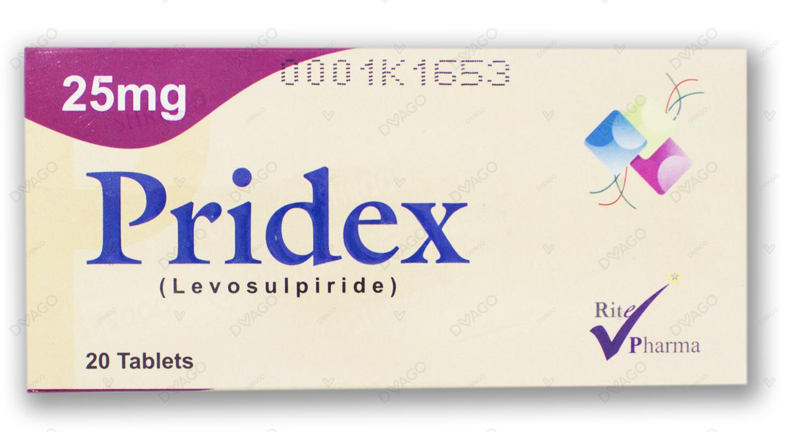 Pridex Tablets 25Mg (1 Strip = 10 Tablets)