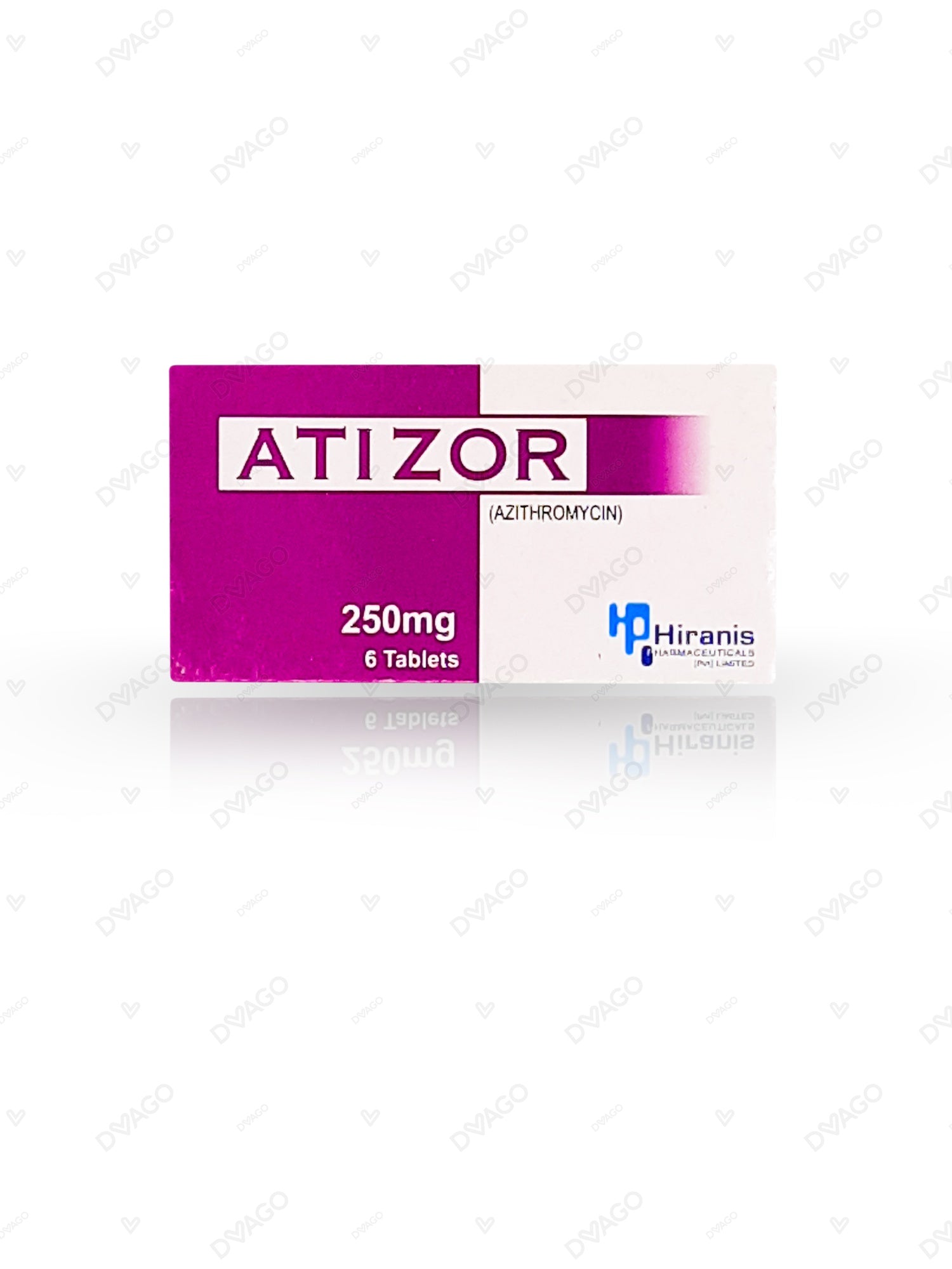 Atizor Tablets 250mg (1 Box = 1 Strip)(1 Strip = 6 Tablets)