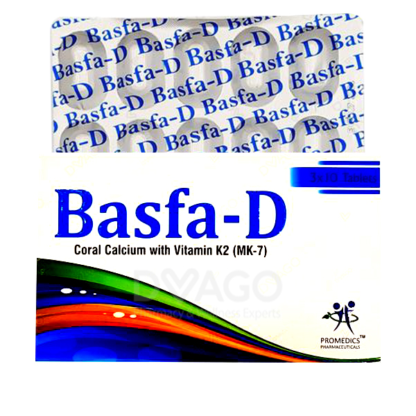 Basfa-D Tablets (1 Box = 30 Tablets)