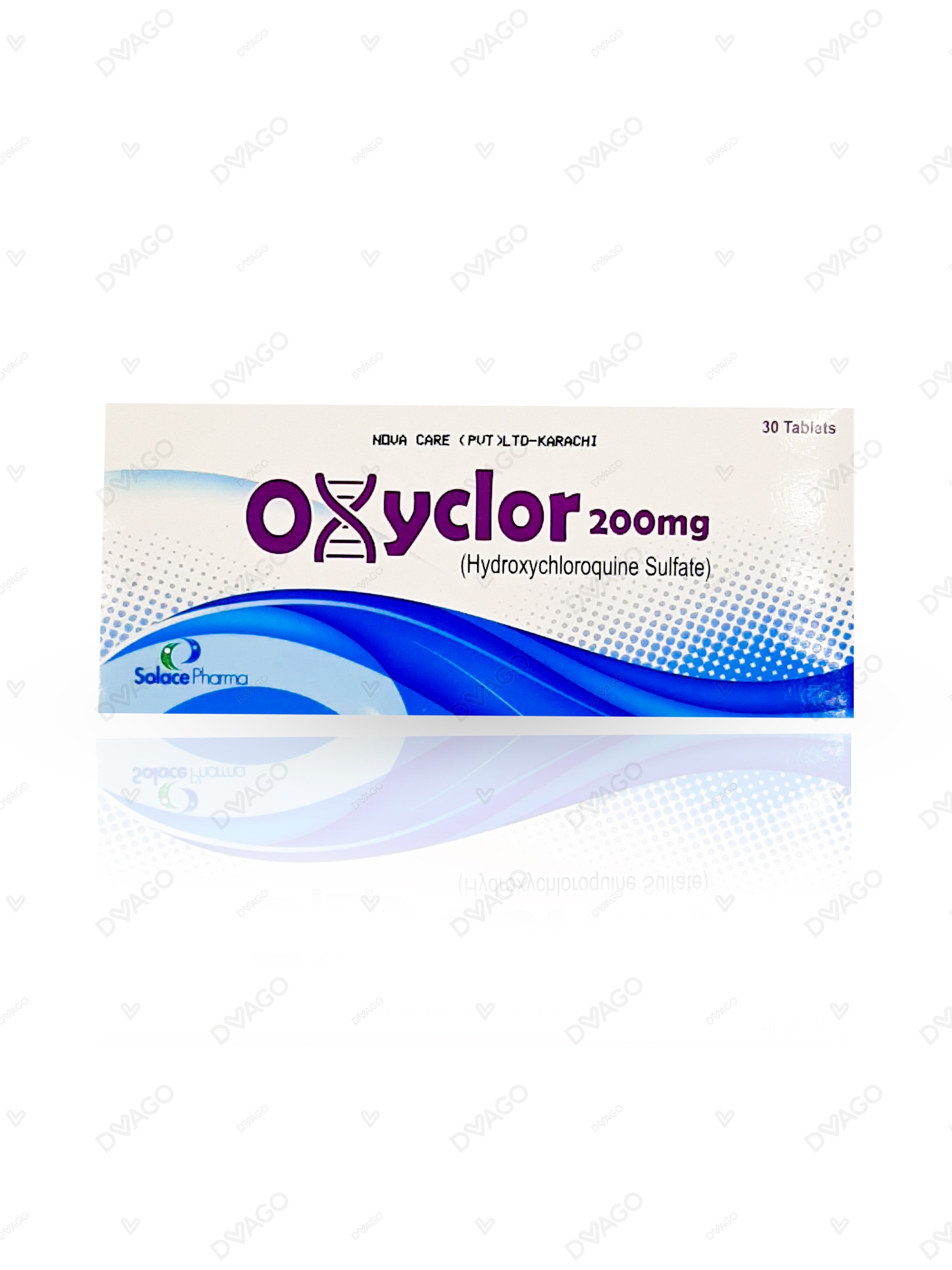 Oxyclor Tablets 200Mg (1 Box = 3 Strips) (1 Strip = 10 Tablets)