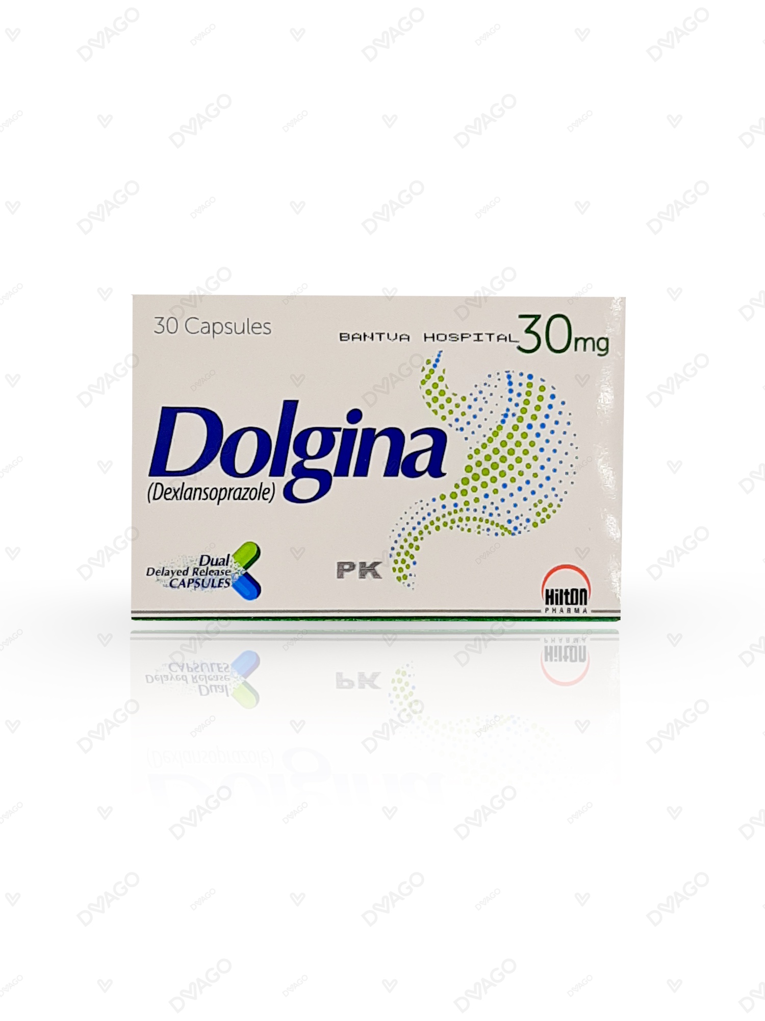 Dolgina Capsules 30Mg (1 Strip = 10 Capsules)