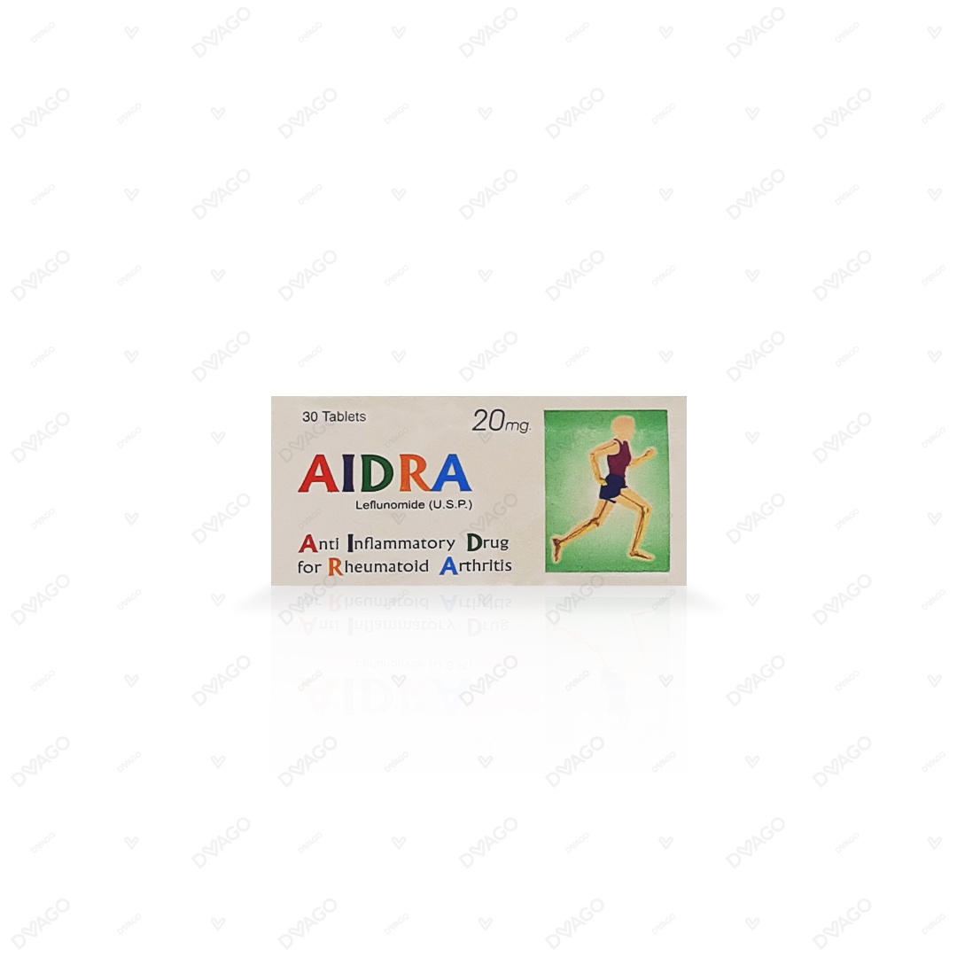 Aidra Tablets 20mg (1 Strip = 10 Tablets)