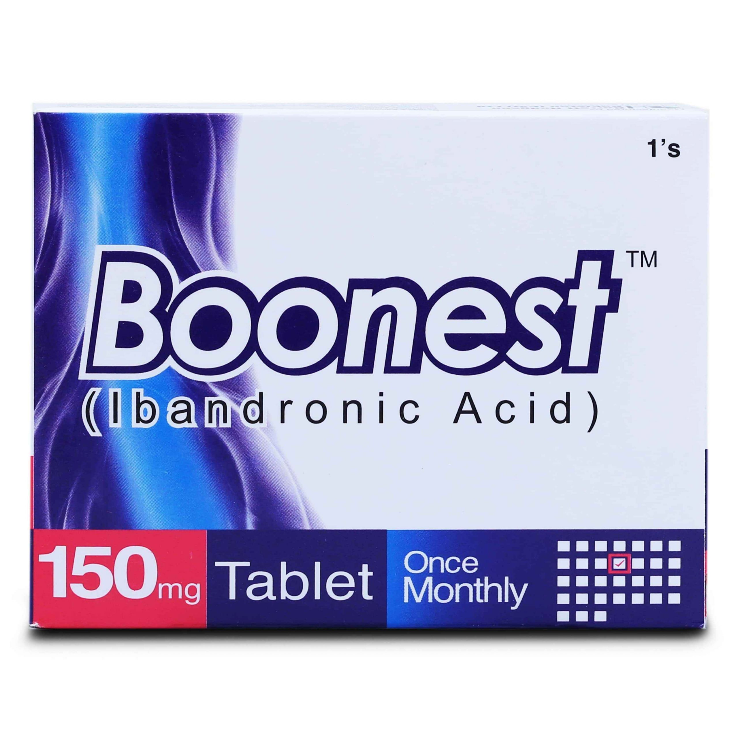 Boonest Tablets 150mg (1 Box = 1 Strip)(1 Strip = 1 Tablet)