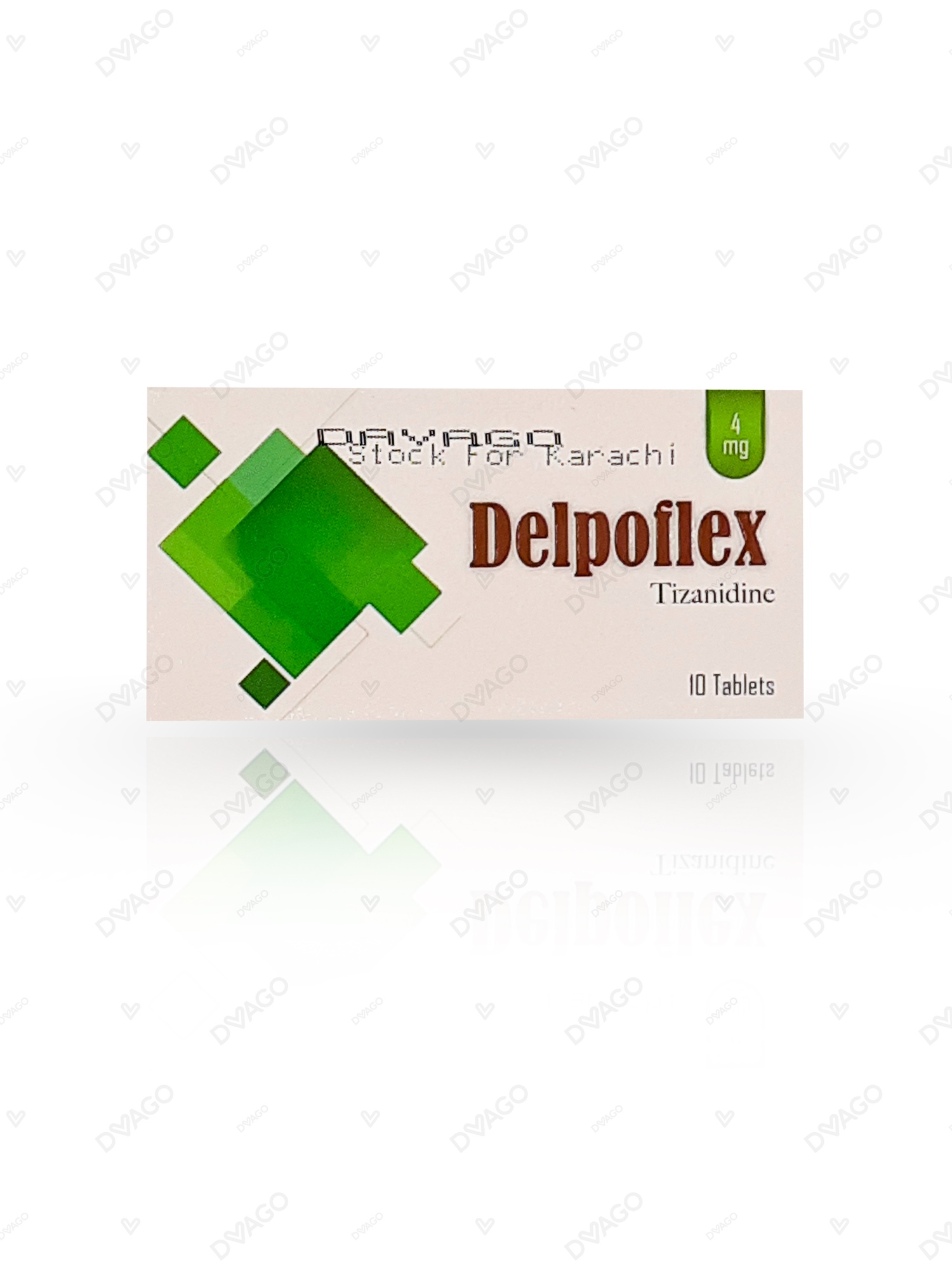 Delpoflex Tablets 4mg (1 Box = 1 Strip)(1 Strip = 10 Tablets)